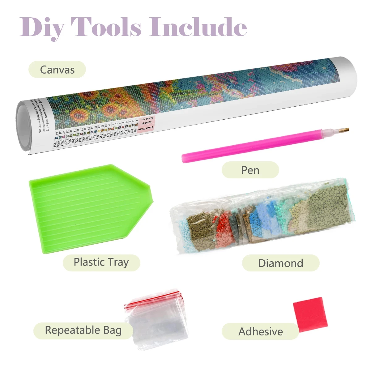 Kit de peinture diamant 5D Dem - 5D Diamond Painting Kit Full Drill avis et prix