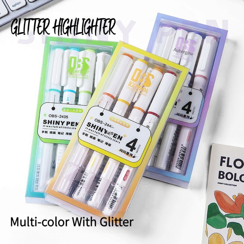 Stylo surligneur à paillettes  - Painting Supplies avis et prix