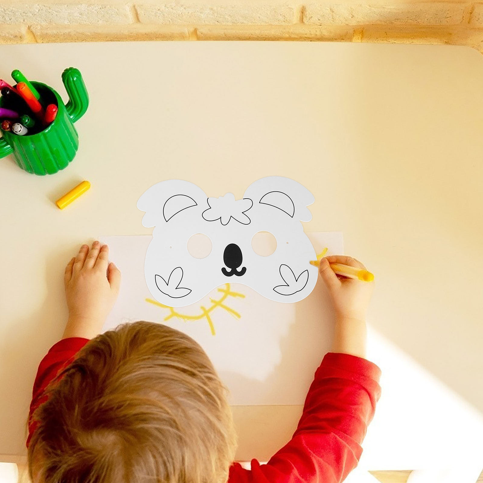 1 ensemble de masques en papie - Painting Supplies avis et prix