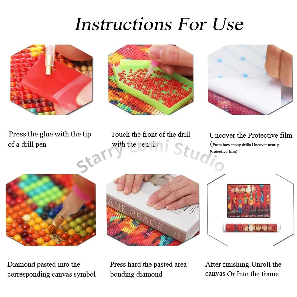 Kit de broderie diamant 5D com - 5D Diamond Painting Kit Full Drill avis et prix