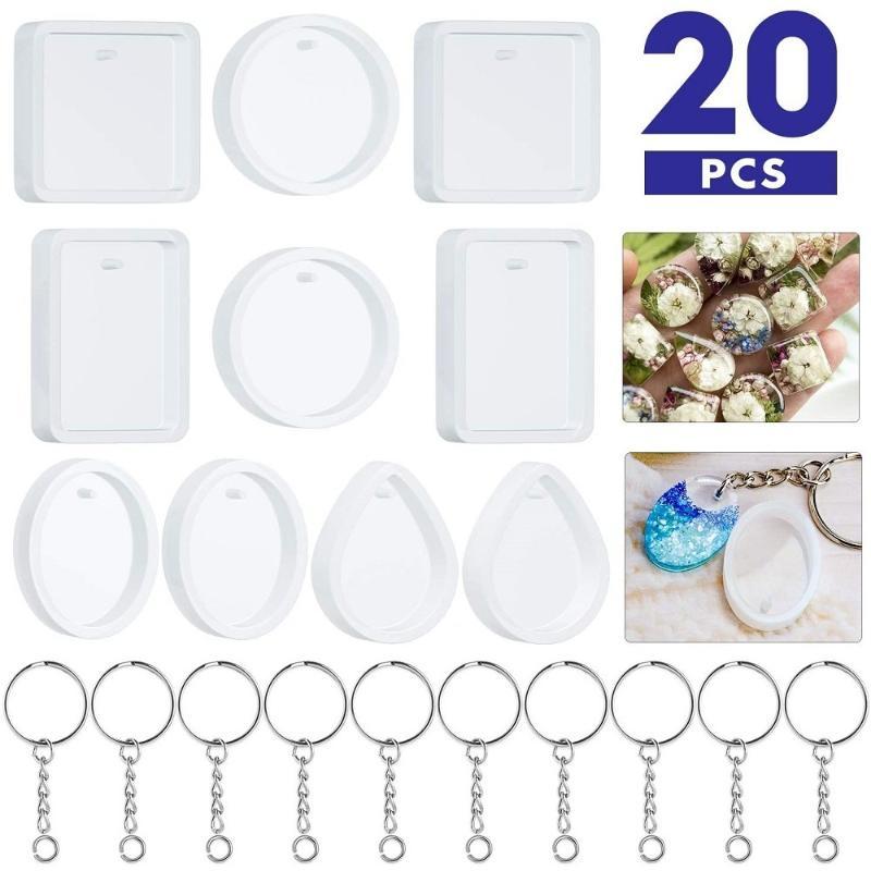 Kit de moules en silicone pour - Silicone Epoxy Resin Molds Set avis et prix