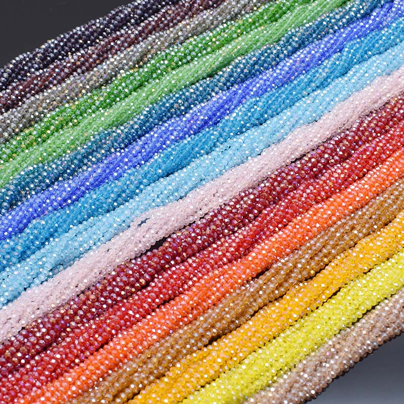 Perles en verre de cristal à f - Glass Seed Beads 2Mm Jewelry Making avis et prix